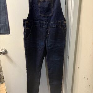 VIP Dark Blue Women's Denim Overalls